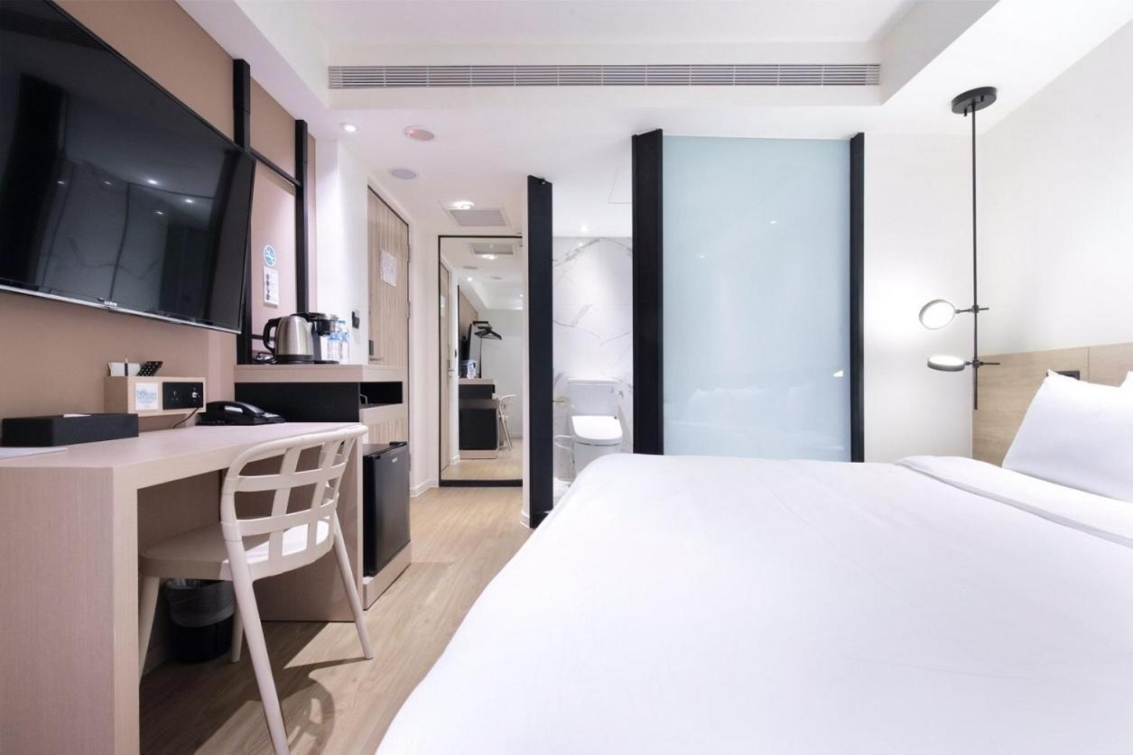 Keebe Hotel Keelung Bagian luar foto